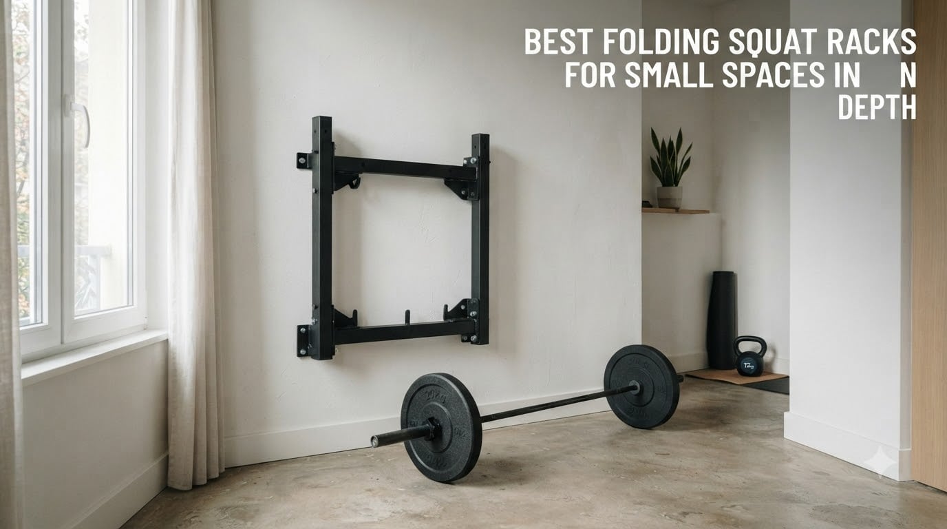 best folding squat racks for small spaces in depth