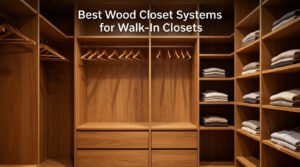 Best Wood Closet Systems for Walk-In Closets