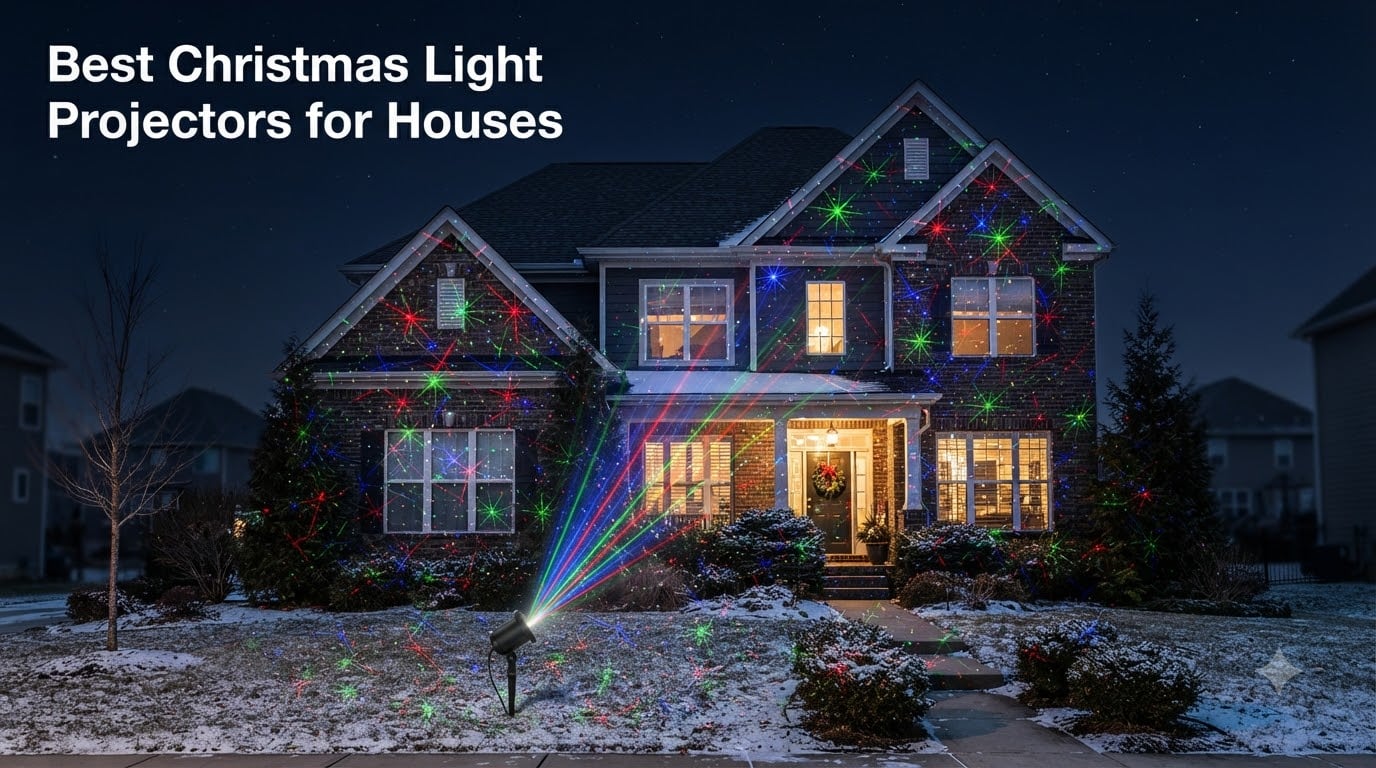 Best Christmas Light Projectors for Houses