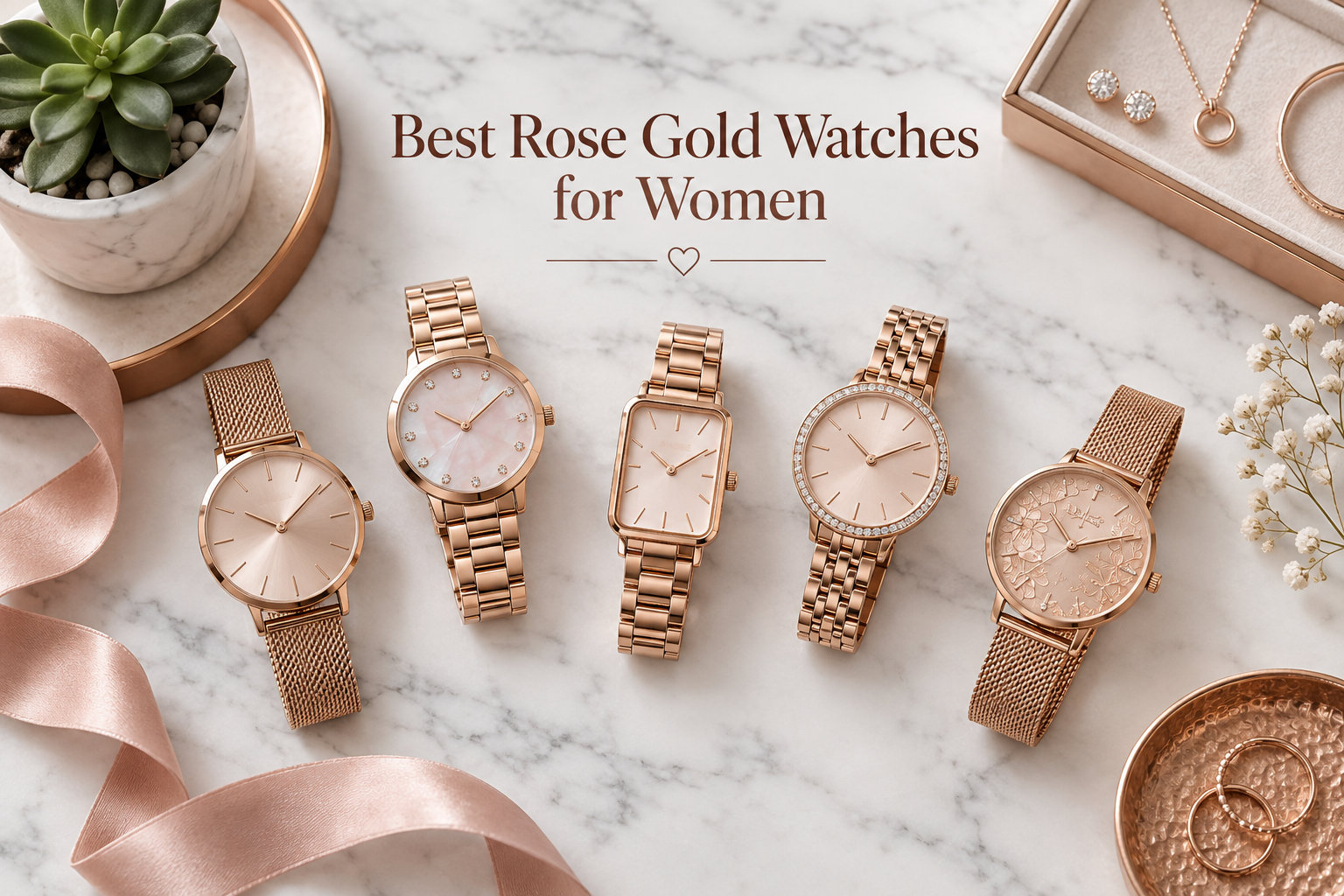 Best Rose Gold Watches for Women