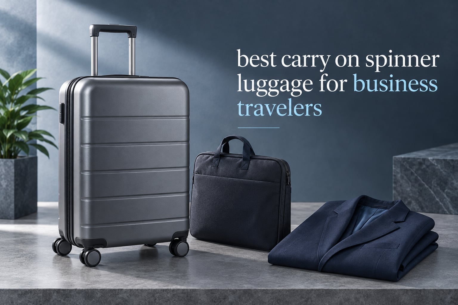 best carry on spinner luggage for business travelers