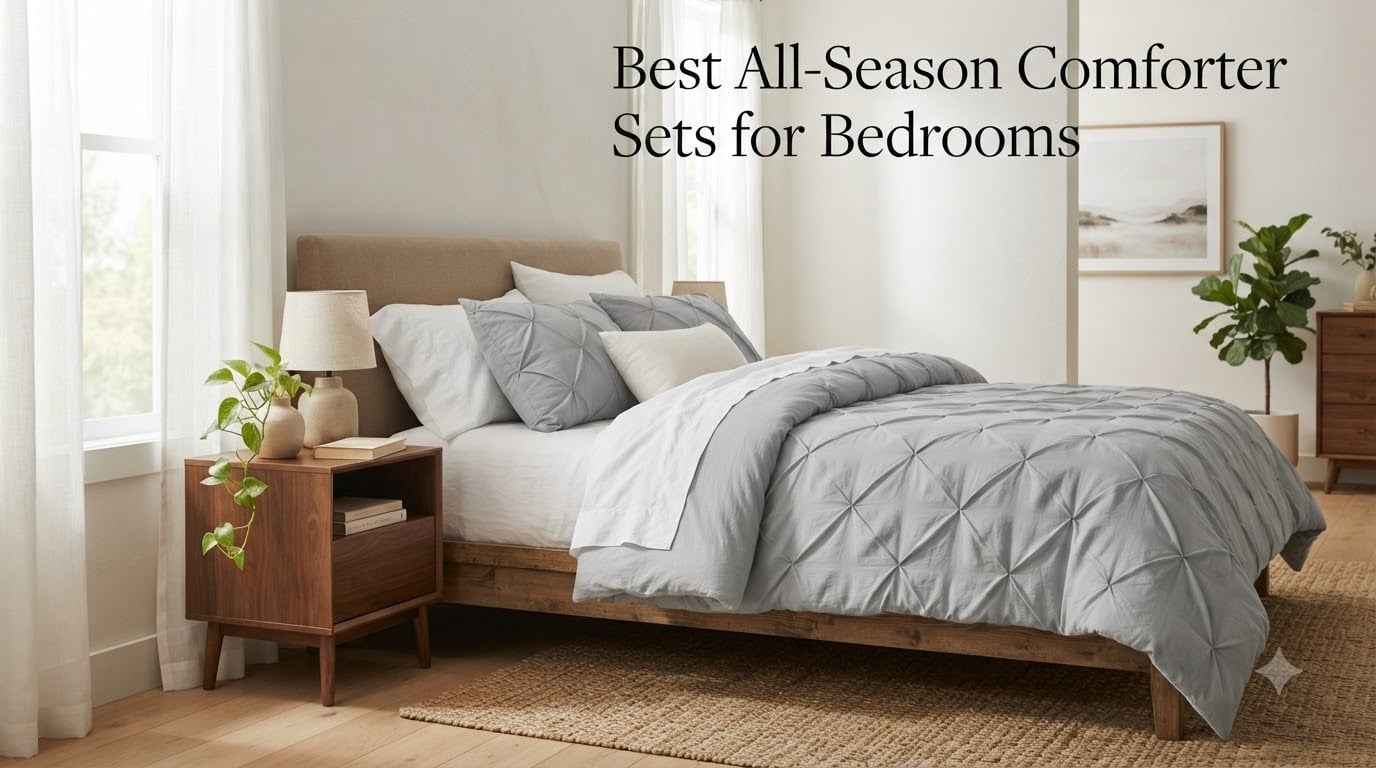 Best All-Season Comforter Sets for Bedrooms