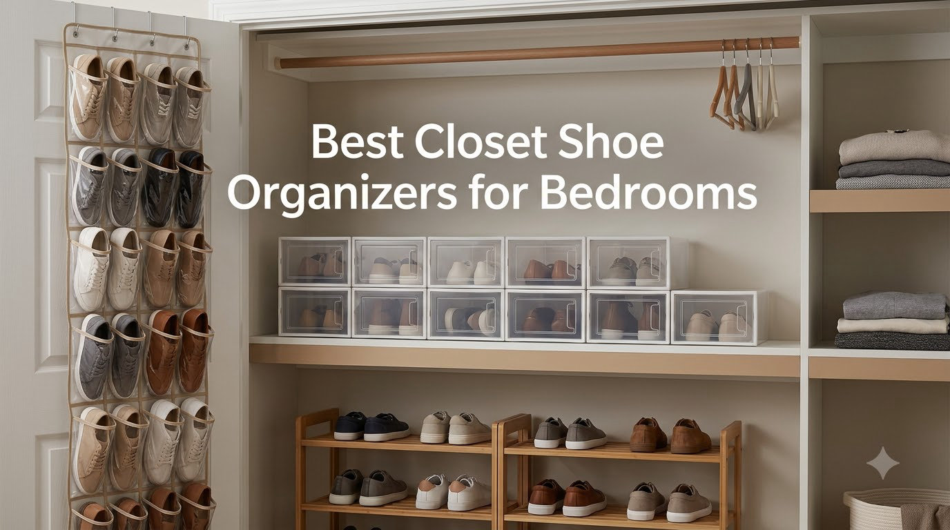 Best Closet Shoe Organizers for Bedrooms
