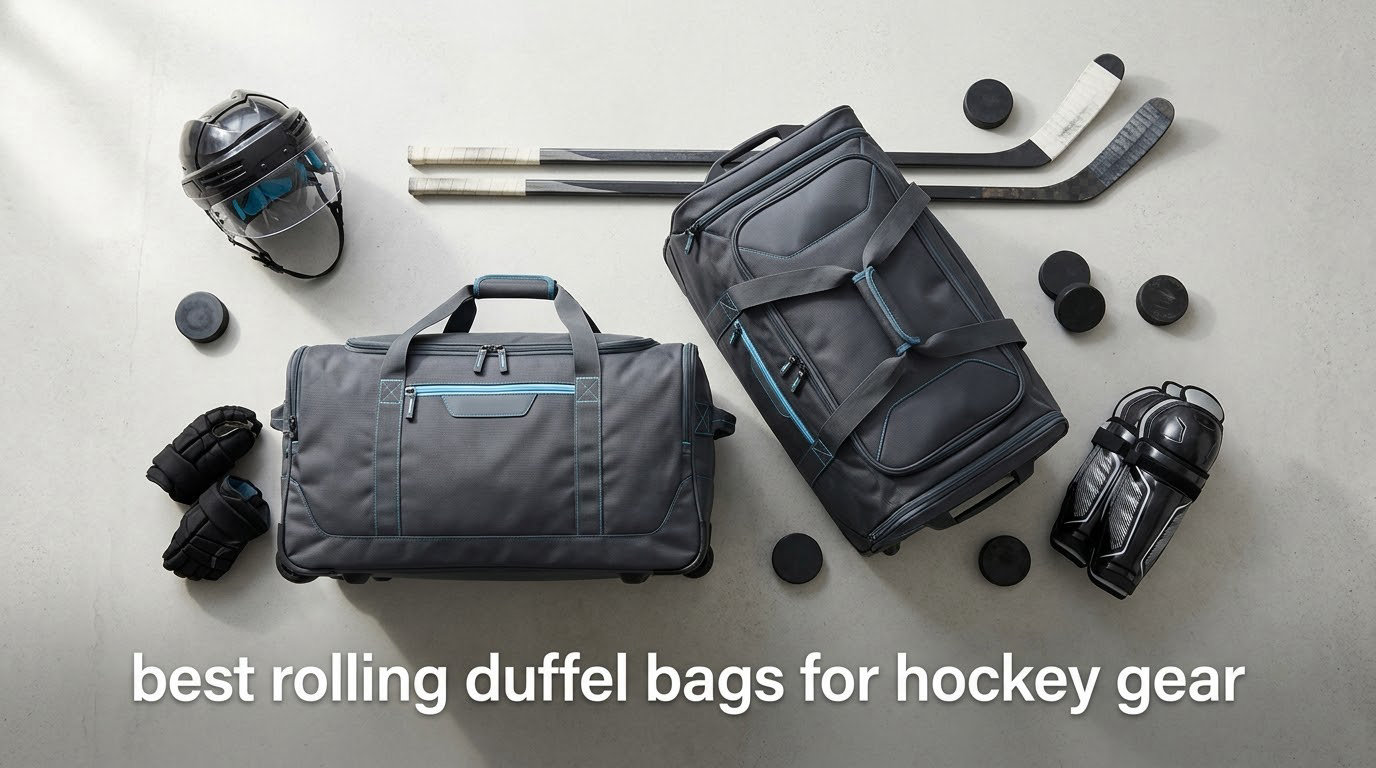 best rolling duffel bags for hockey gear