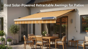 Best Solar-Powered Retractable Awnings for Patios