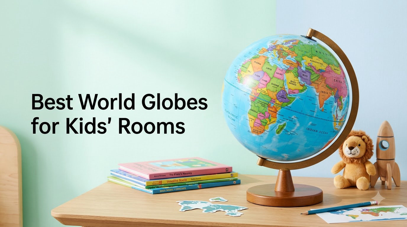 Best World Globes for Kids' Rooms