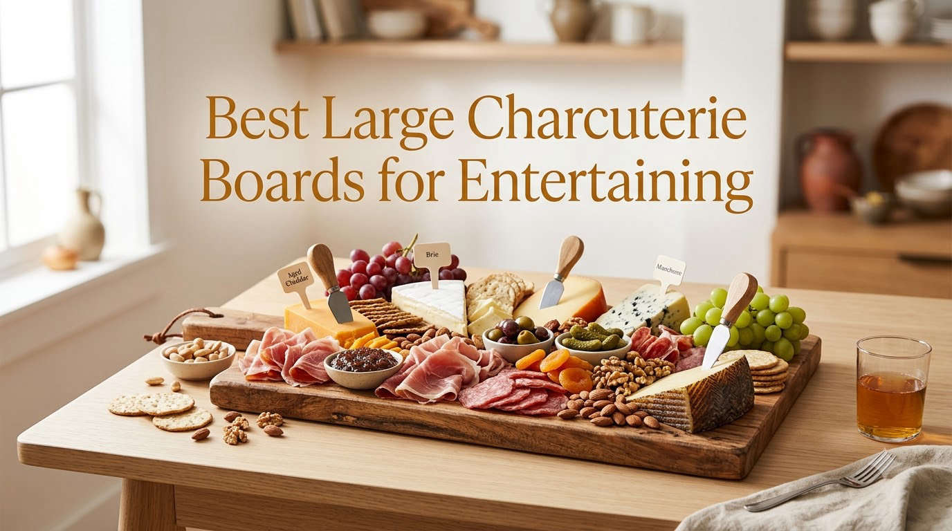 Best Large Charcuterie Boards for Entertaining