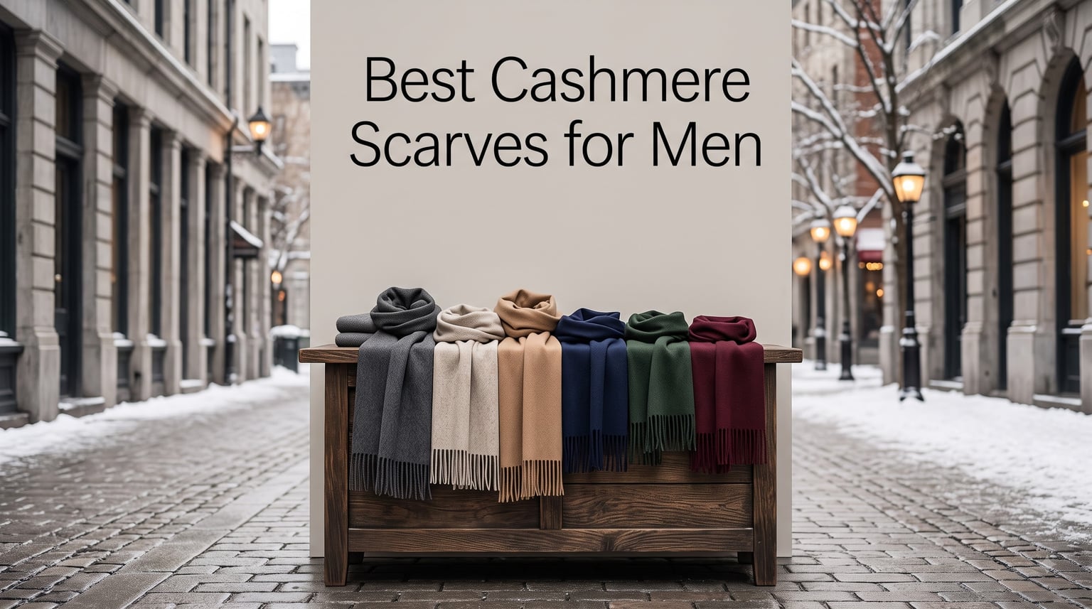 Best Cashmere Scarves for Men