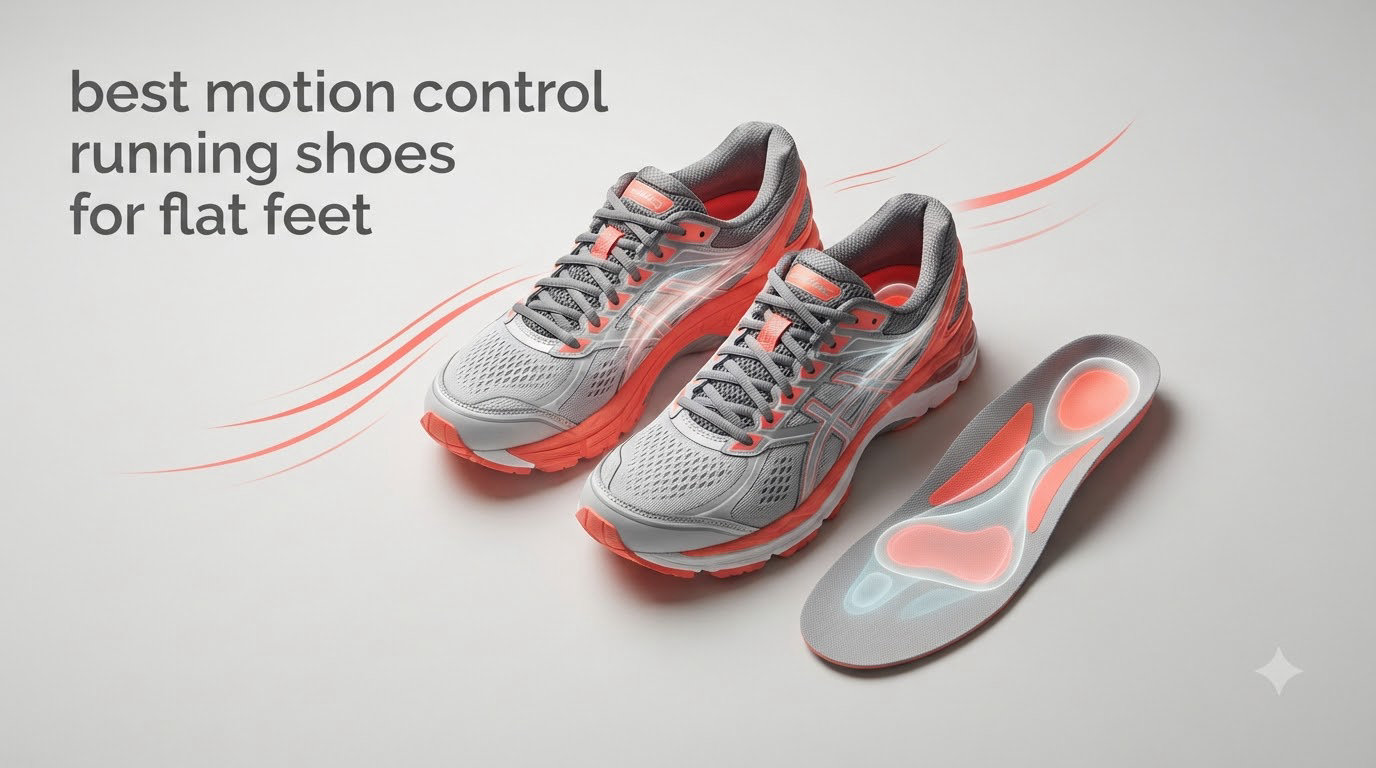 best motion control running shoes for flat feet