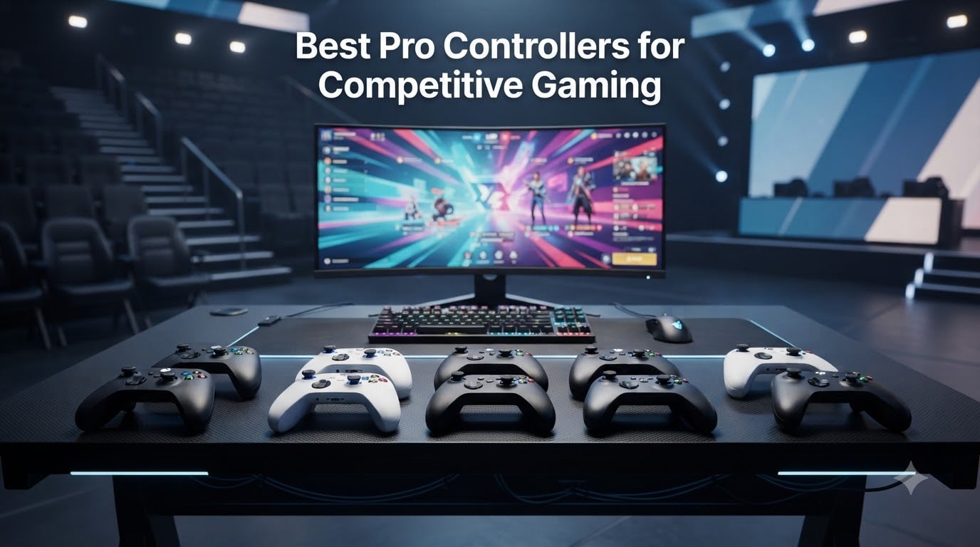 Best Pro Controllers for Competitive Gaming