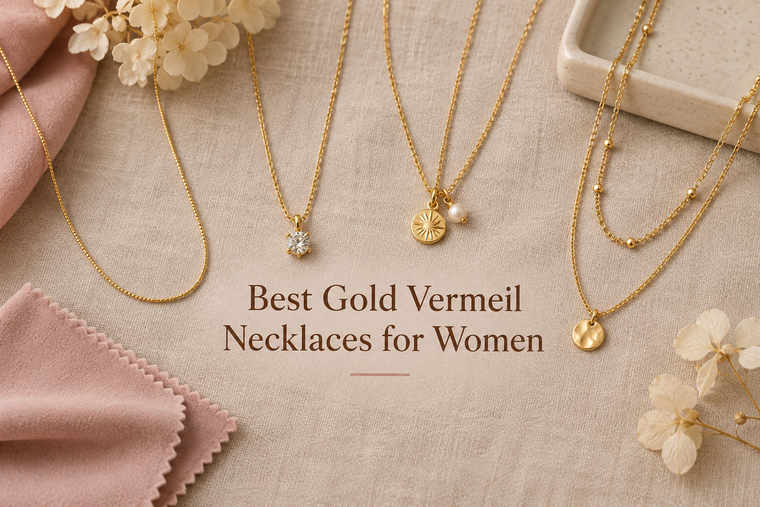 Best Gold Vermeil Necklaces for Women