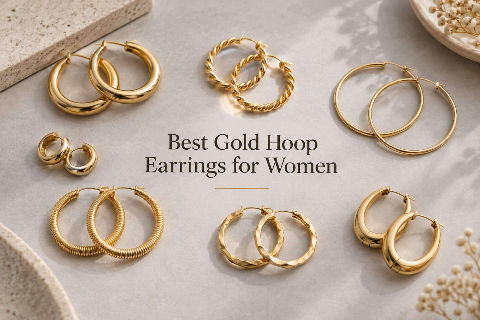Best Gold Hoop Earrings for Women
