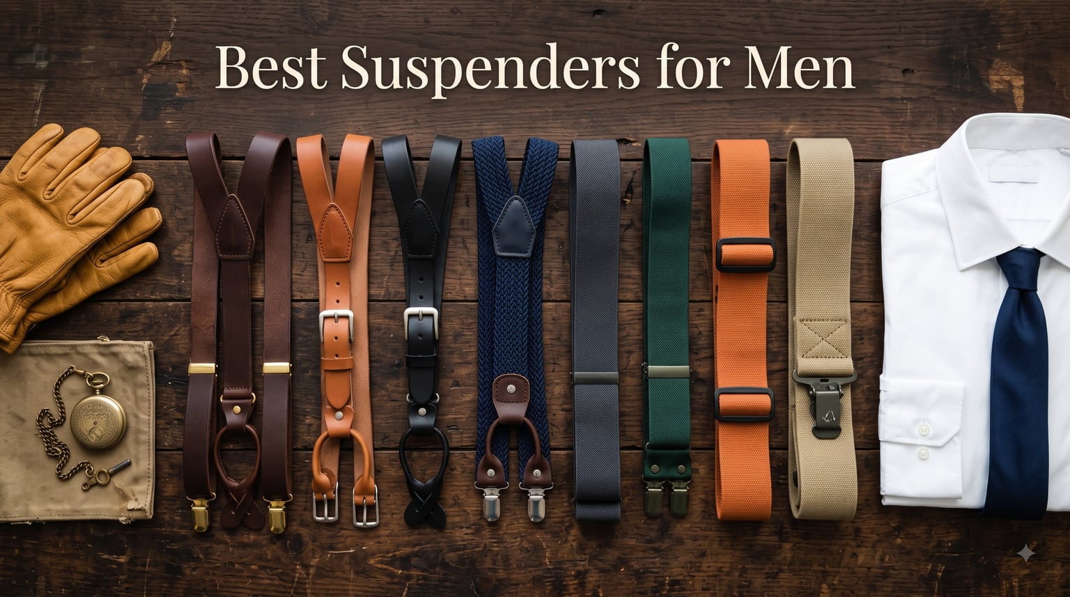 Best Suspenders for Men
