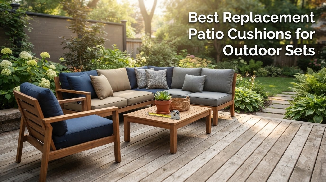 Best Replacement Patio Cushions for Outdoor Sets