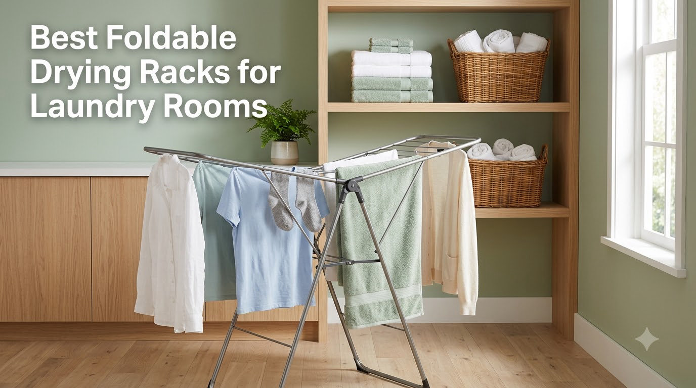 Best Foldable Drying Racks for Laundry Rooms