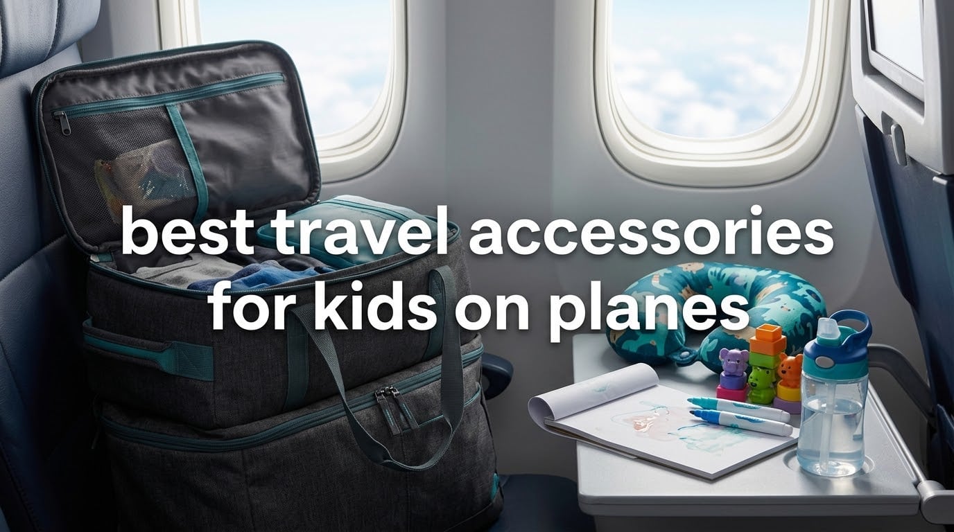 best travel accessories for kids on planes