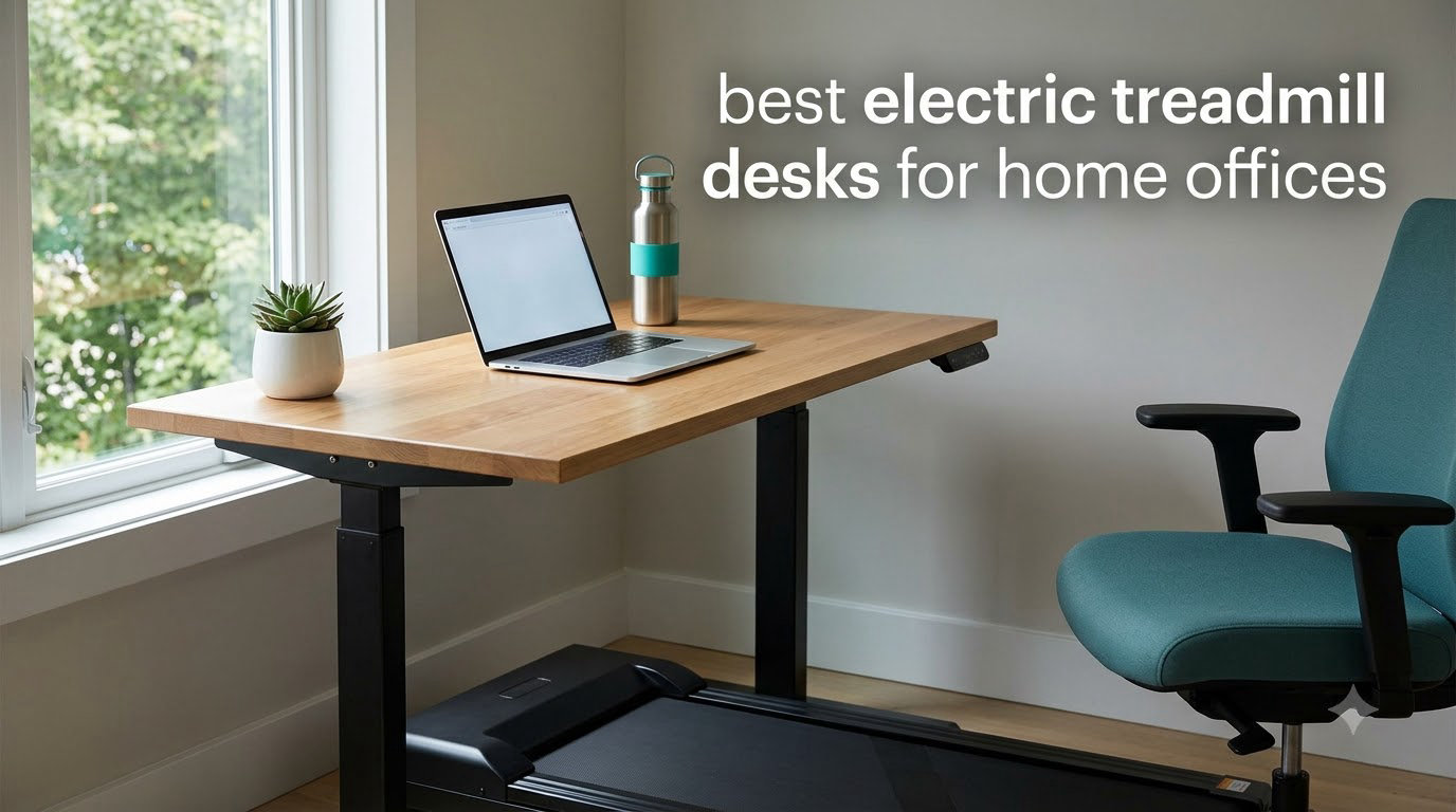 best electric treadmill desks for home offices