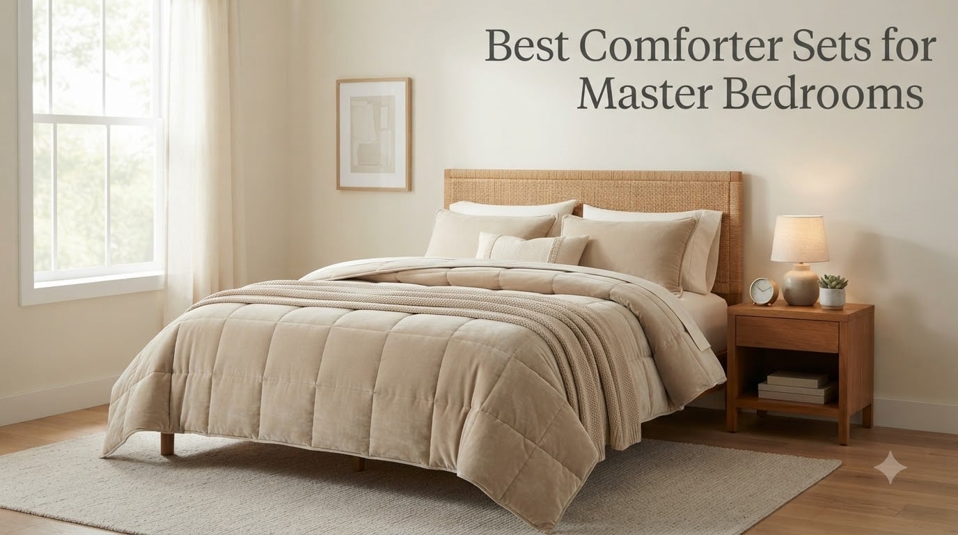 Best Comforter Sets for Master Bedrooms