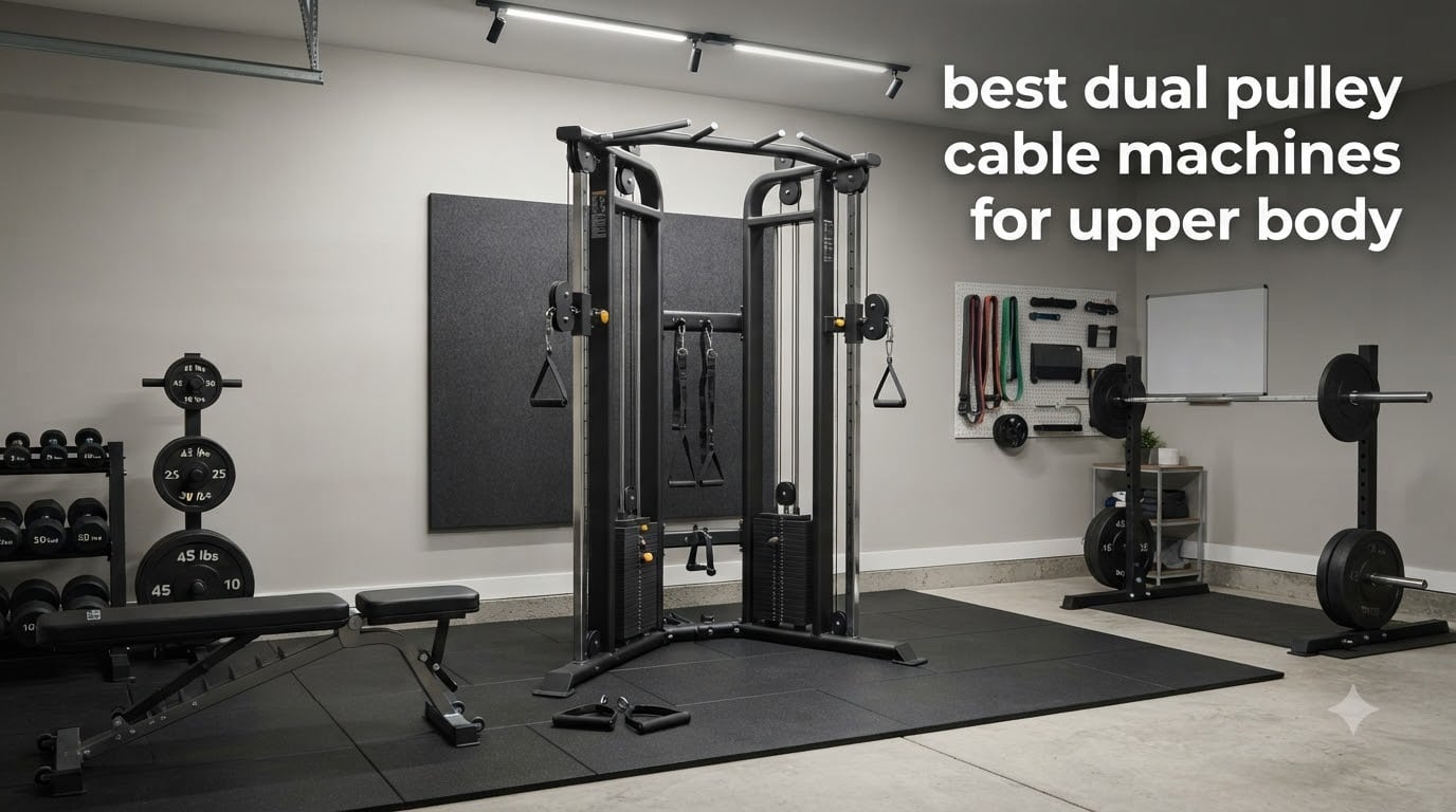 best dual pulley cable machines for upper body