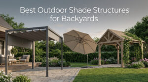 Best Outdoor Shade Structures for Backyards