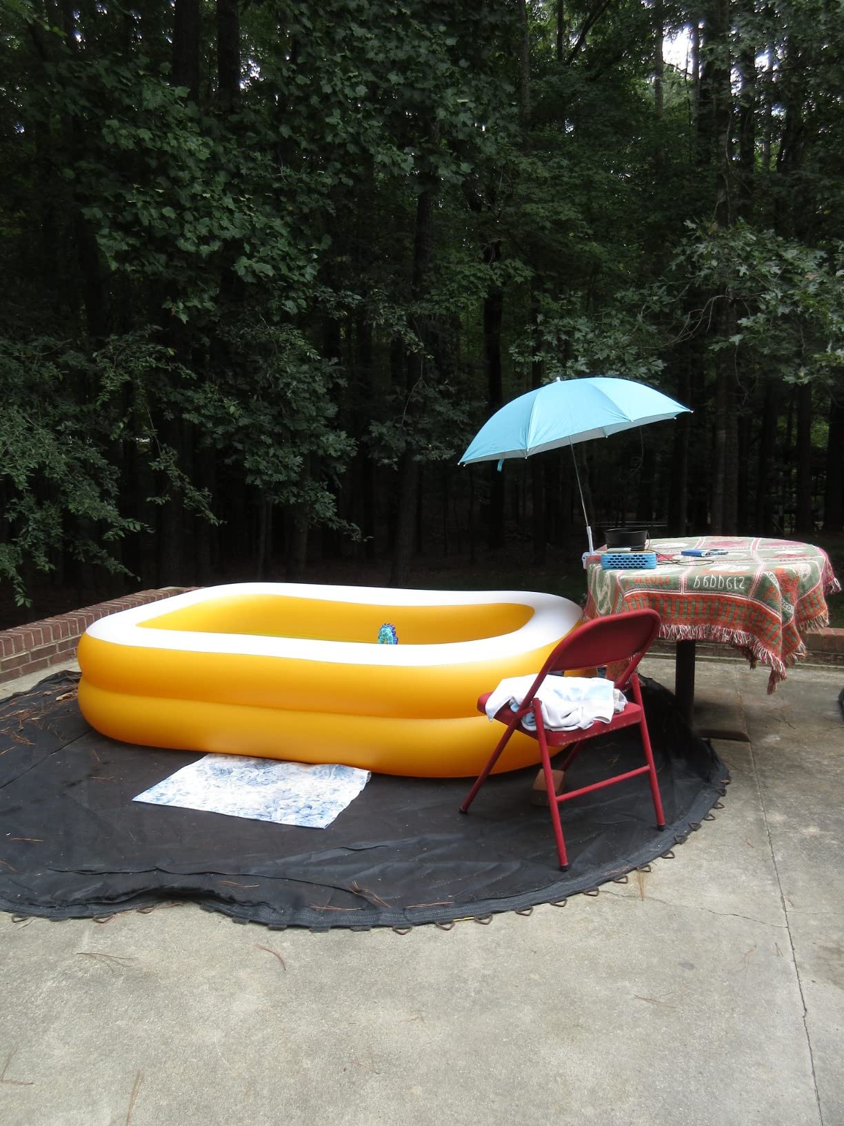 INTEX Rectangular Family Lounge Inflatable Swimming Pool for Kids & Adults customer photo 1