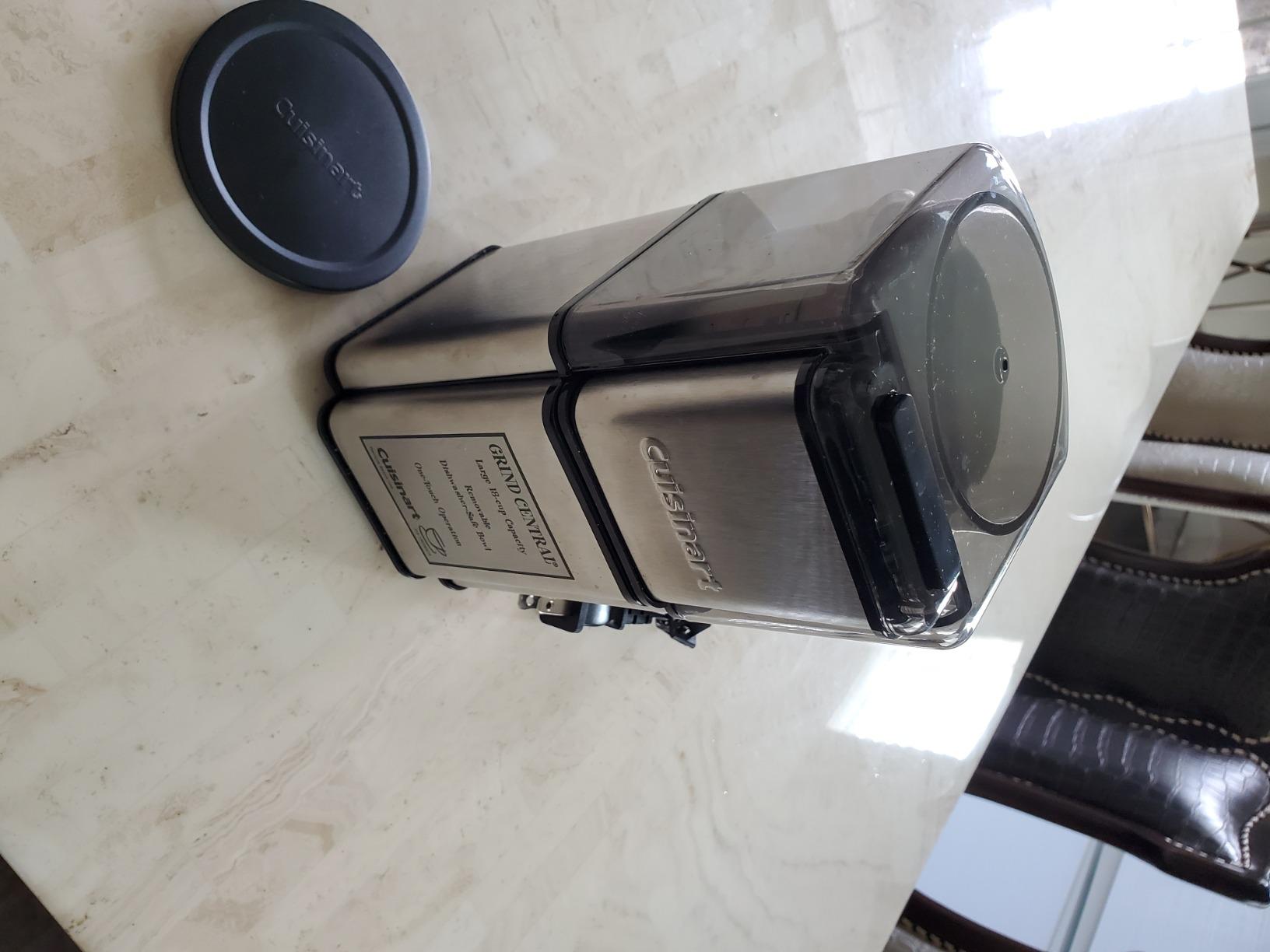 Cuisinart DCG-12BC Grind Central Coffee Grinder, Blade, Silver customer photo 1