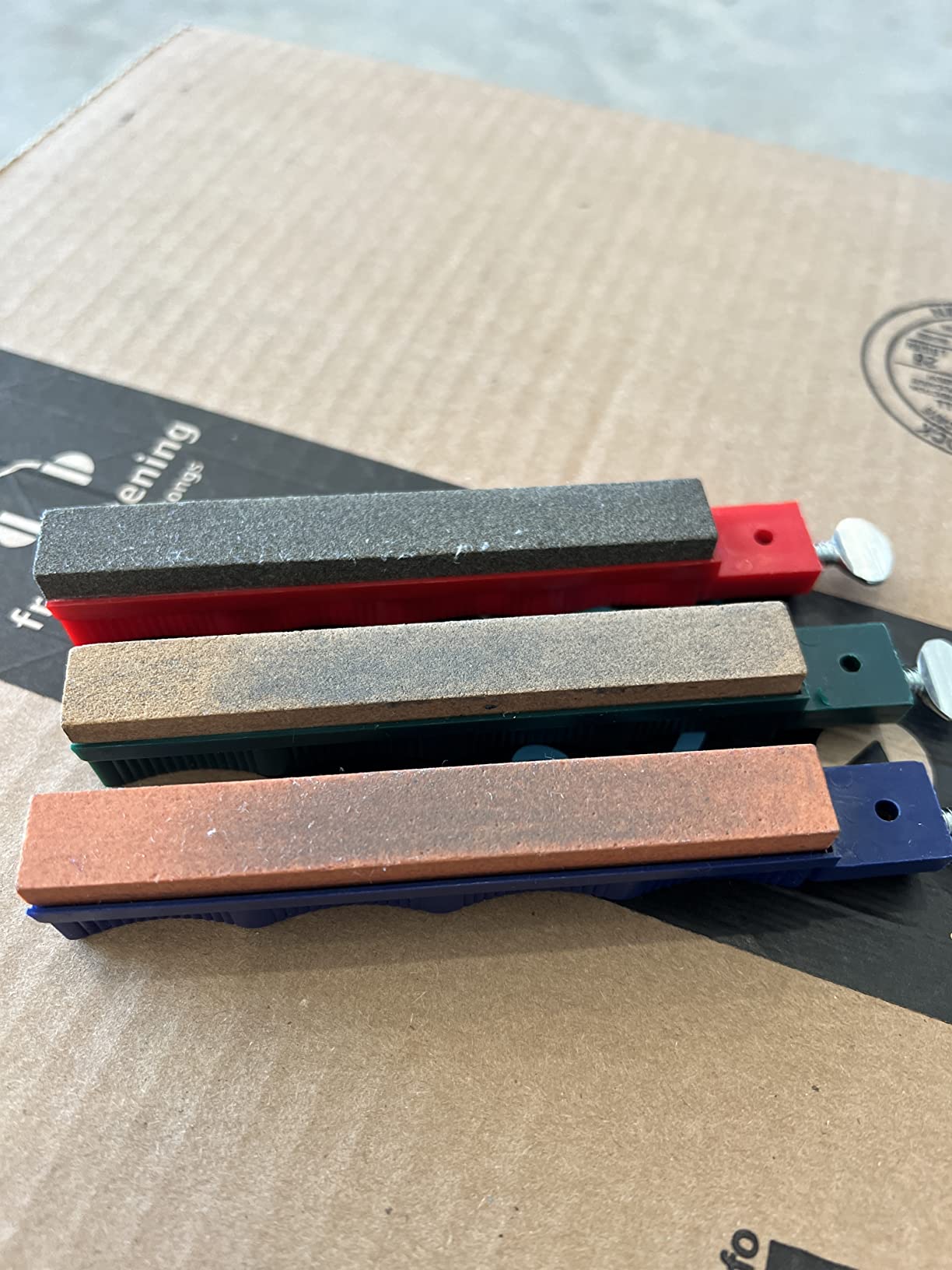 Lansky Standard Coarse Sharpening System with Fine Hones customer photo 1