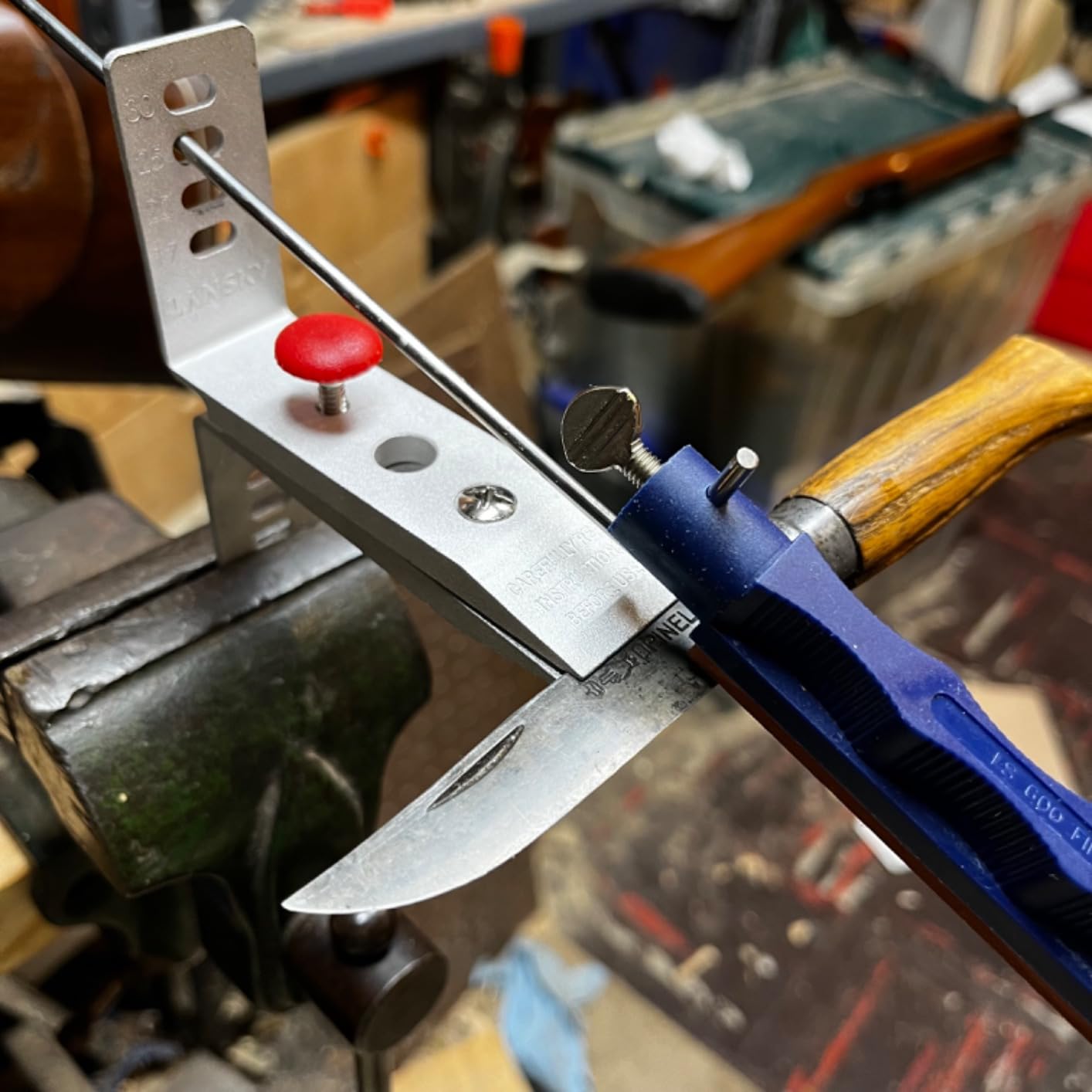 Lansky Standard Coarse Sharpening System with Fine Hones customer photo 2