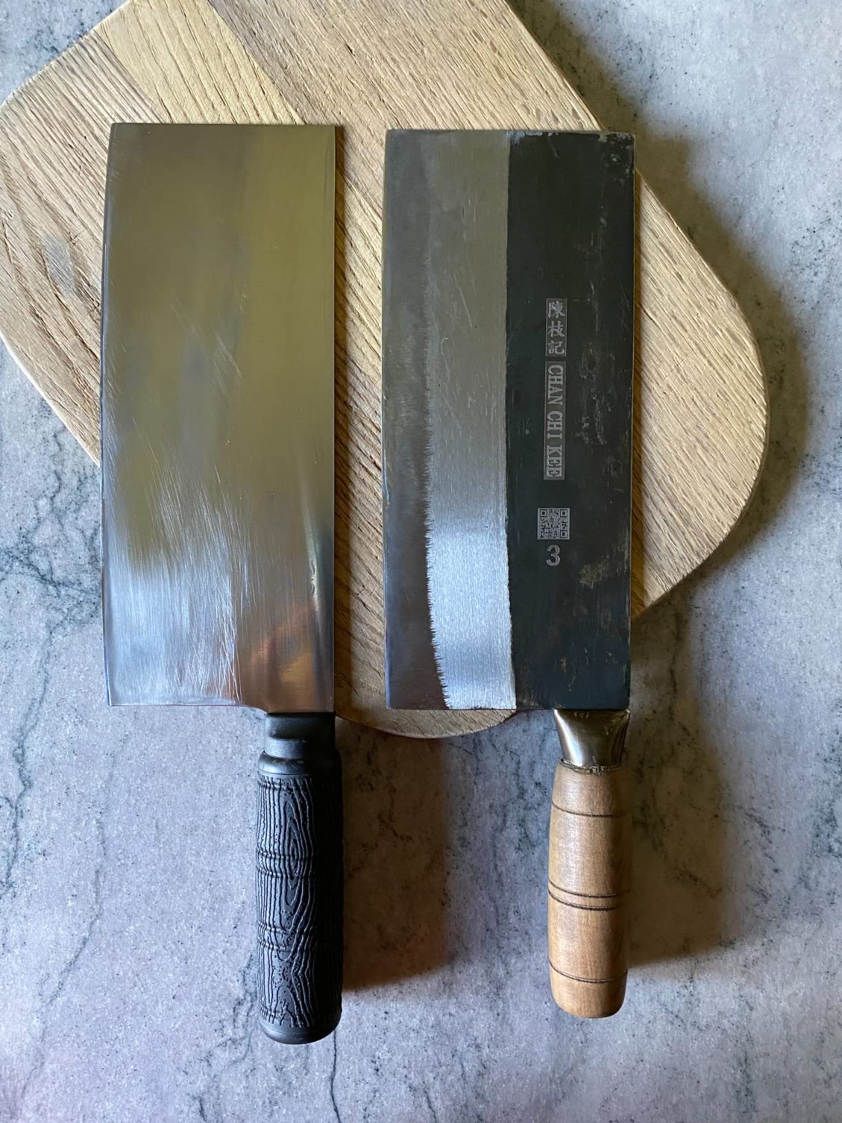 Mercer Culinary Asian Collection Chinese Chef's Knife with Santoprene Handle customer photo 2