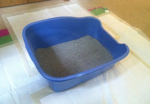 Pureness Giant High Sides Cat Litter Pan, Colors may Vary. customer photo 1