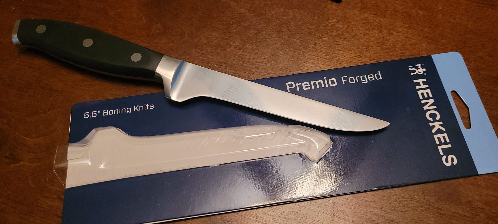 HENCKELS Forged Premio 5.5-inch Boning Knife, Black/Stainless Steel customer photo 2