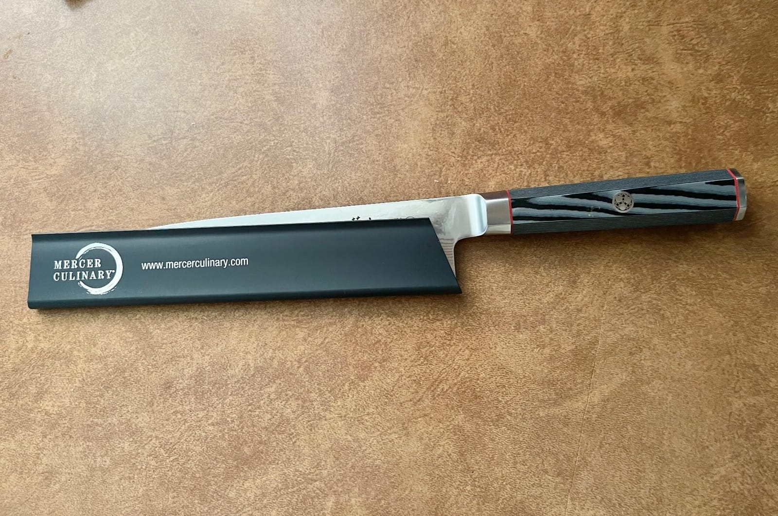 Mercer Culinary Knife Guard, 8 Inch x 2 Inch,Black customer photo 1