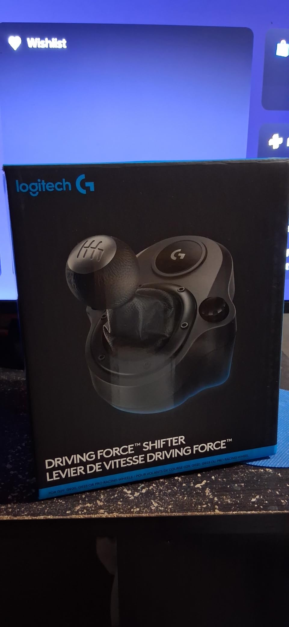 Logitech G Driving Force Shifter Compatible with G29 G920 & G923 - PC customer photo 1
