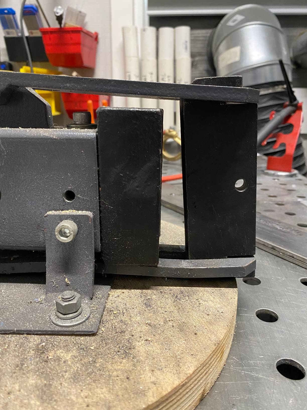 Manual Steel Bending Brake, 4 in Capacity KAKA INDUSTRIAL FB-4 customer photo 1