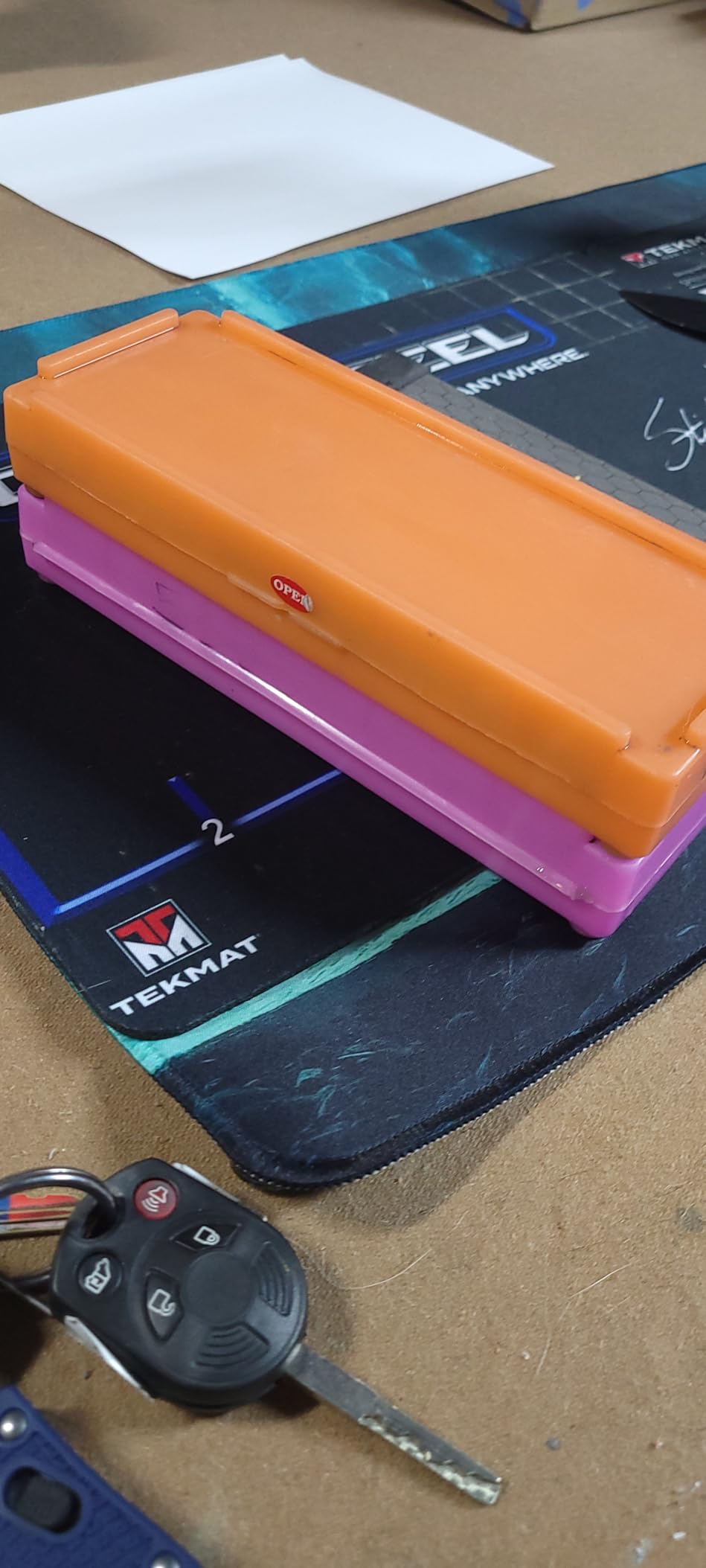SHAPTON Ha No Kuromaku Ceramic Whetstone (A-set) Medium Grit (#1000) + Fine Grit (#5000) customer photo 1