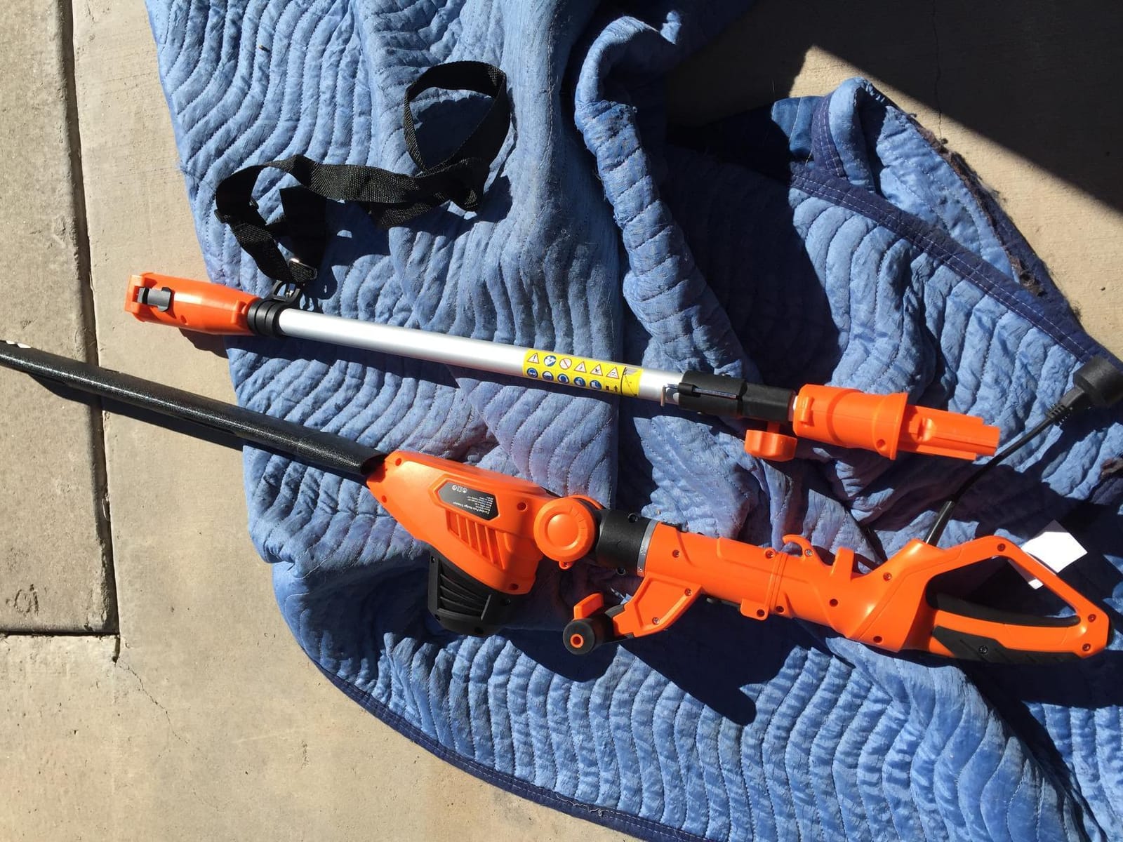 GARCARE 2 in 1 Electric Pole Hedge Trimmer 18 inch Dual-Action Laser Cut customer photo 1