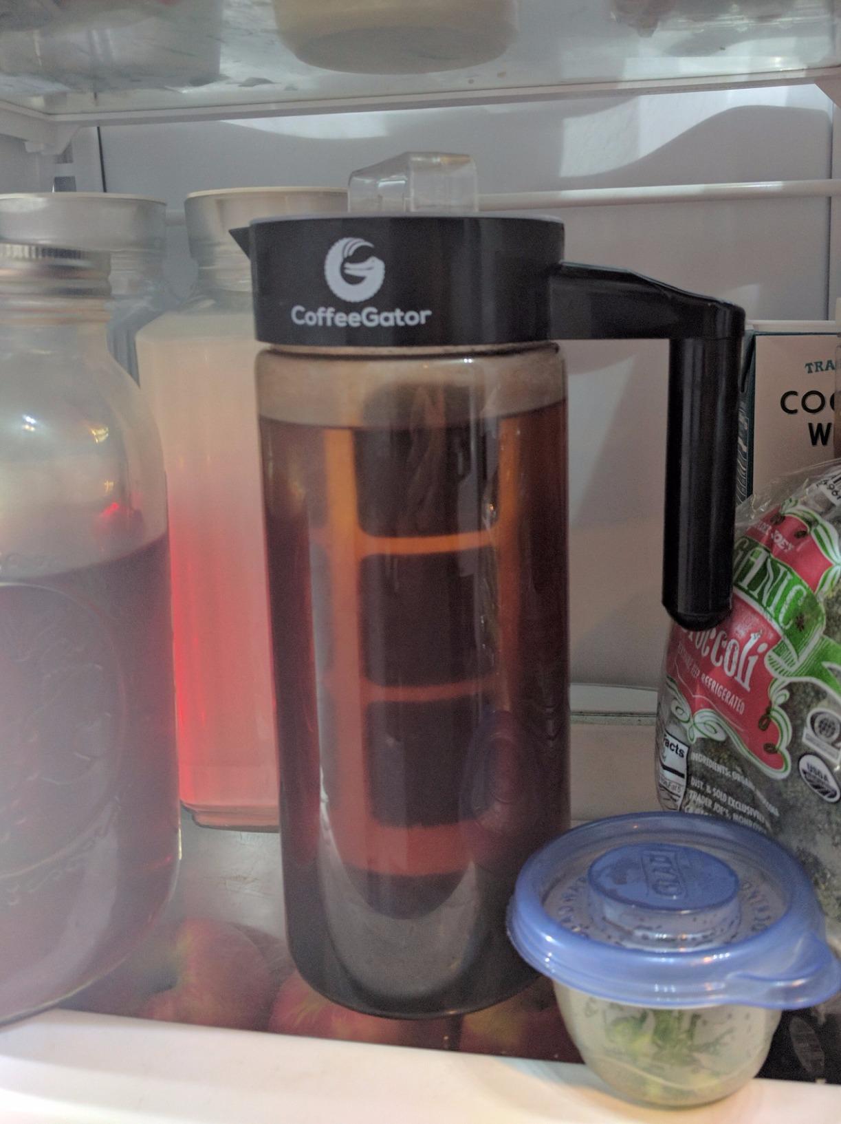 Coffee Gator Cold Brew Coffee Maker, 47oz BPA Free Airtight Leakproof Lid customer photo 1