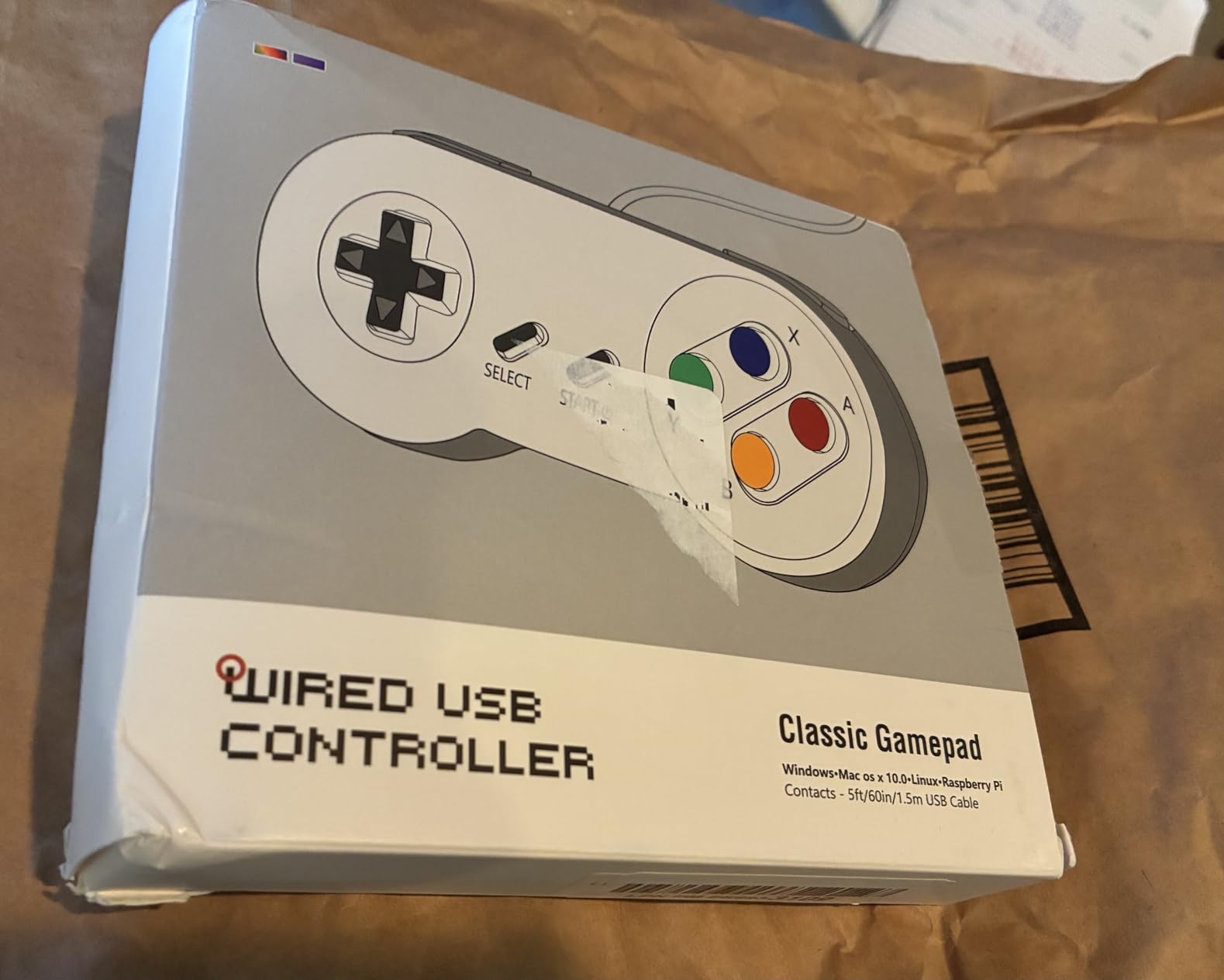 2 Pack USB Controller for SNES Retro Gaming, miadore SNES USB Classic Gamepad Joypad Gamestick for Windows PC MAC Linux Retropie Raspberry Pi 3 customer photo 1