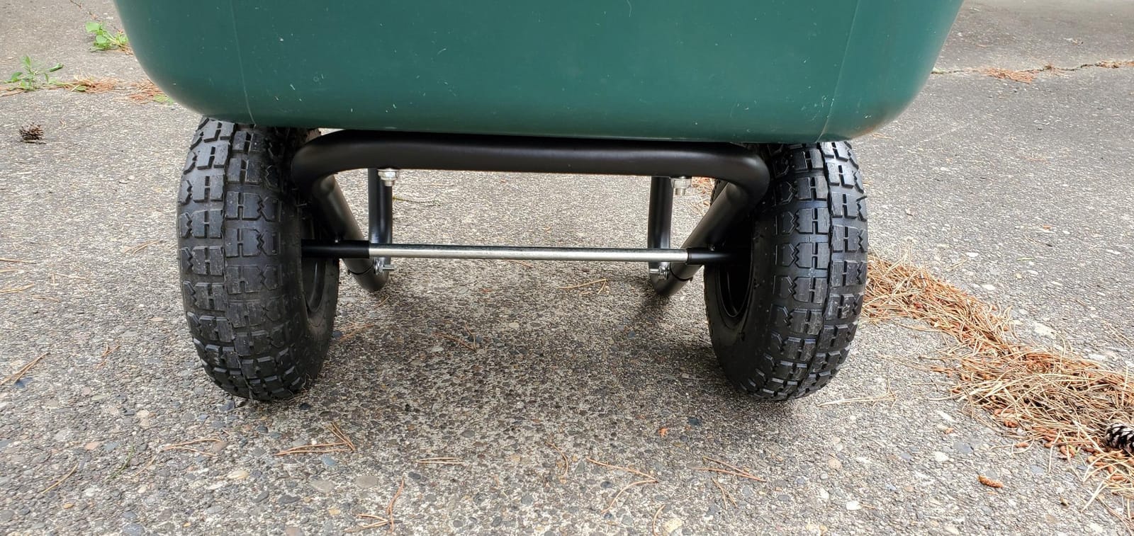 Garden Star 70019 Garden Barrow Dual-Wheel Residential Wheelbarrow Garden Cart customer photo 2