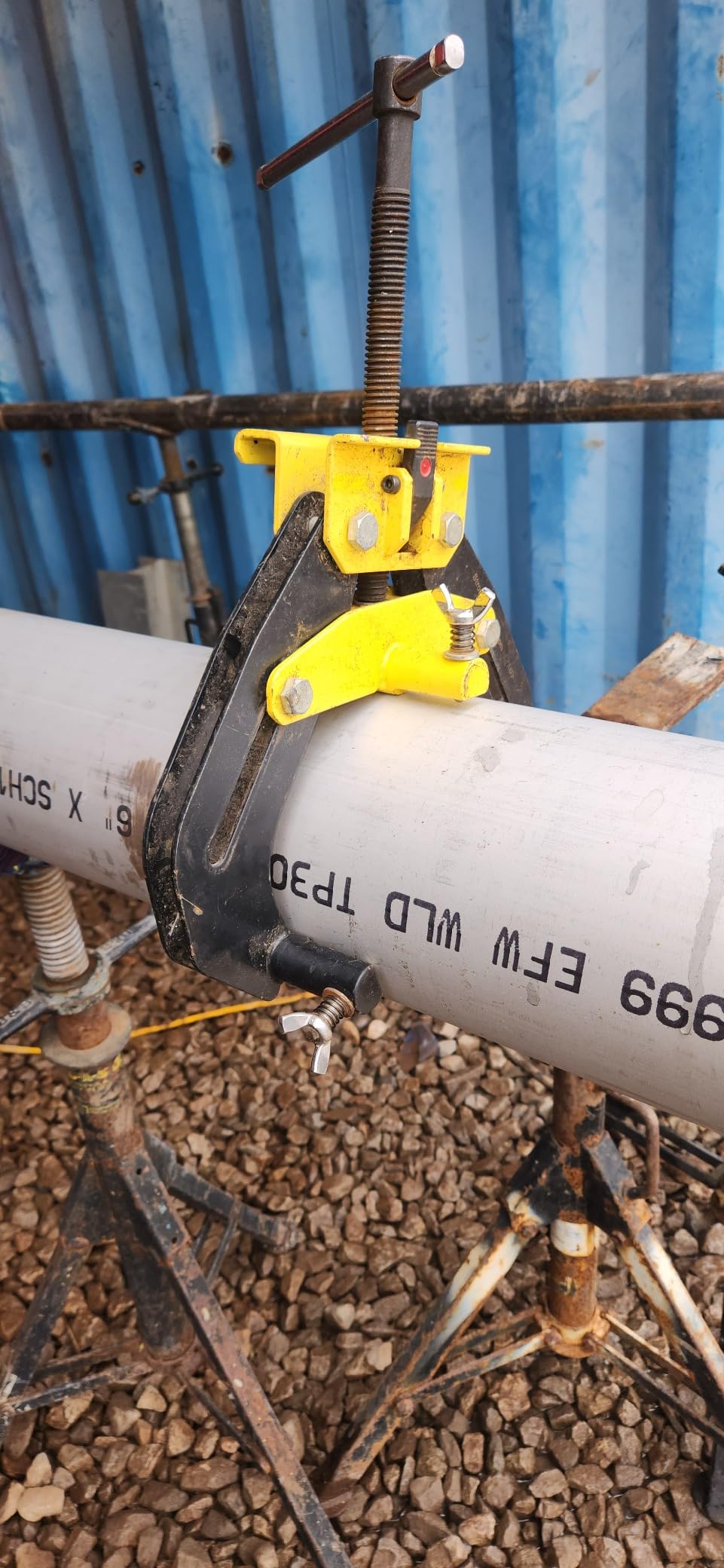 Strong Hand Tools, Pipe Alignment Clamp, Pipe Diameter Capacity: 2