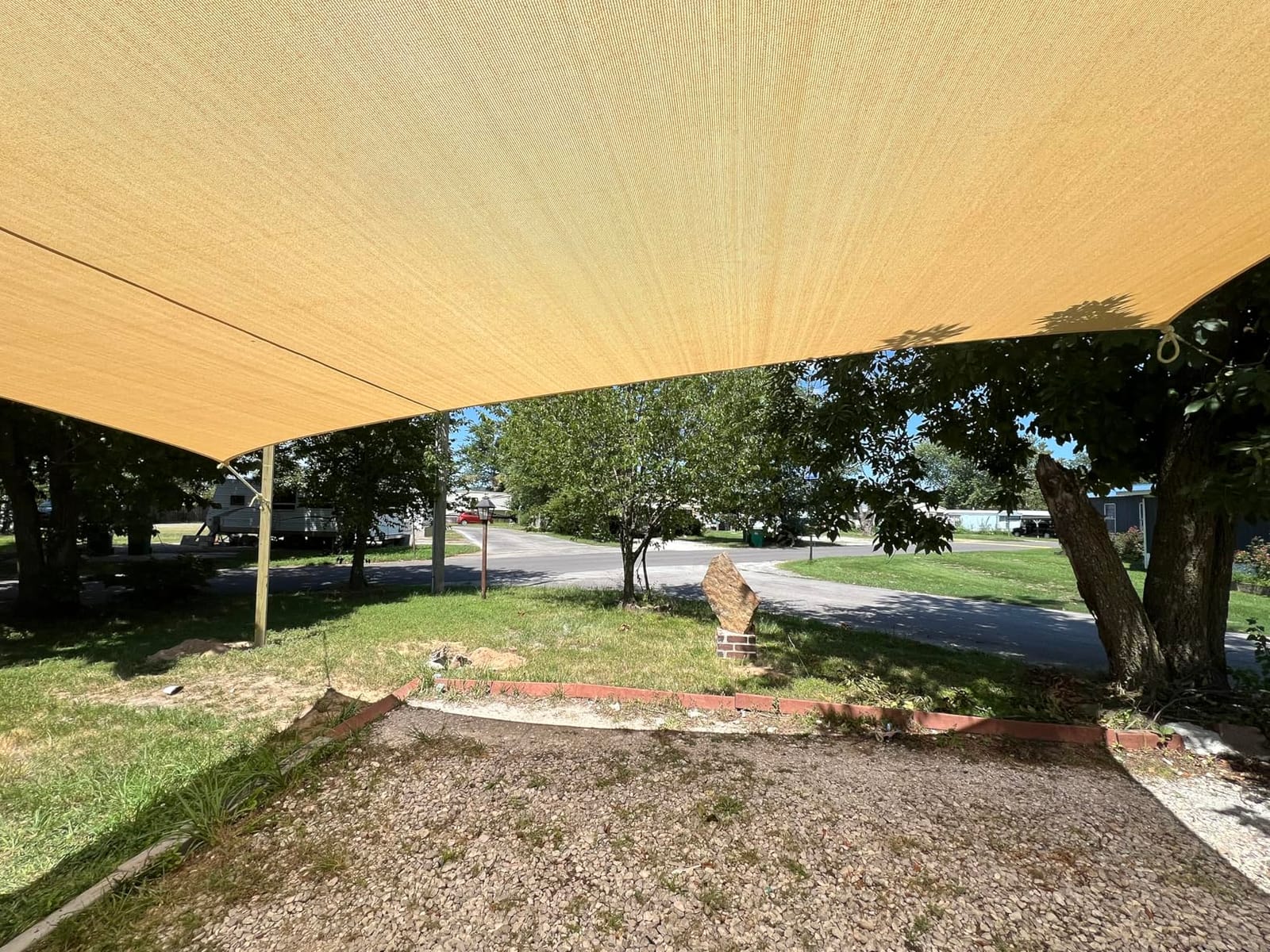 Shade&Beyond 12'X16' Sun Shade Sail Sand Rectangle customer photo 2