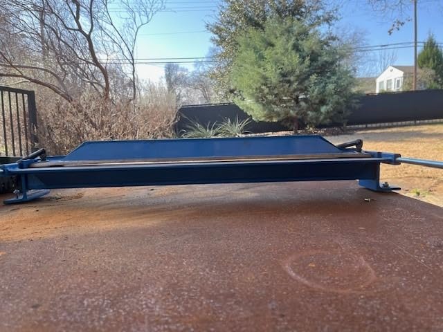KF5002 Sheet Metal Brake Steel Bending Brake Sheet Metal Bender Metal Folder 28 Inch (730mm) 18 Ga (1.2mm) Capacity for Steel Aluminum Copper customer photo 1