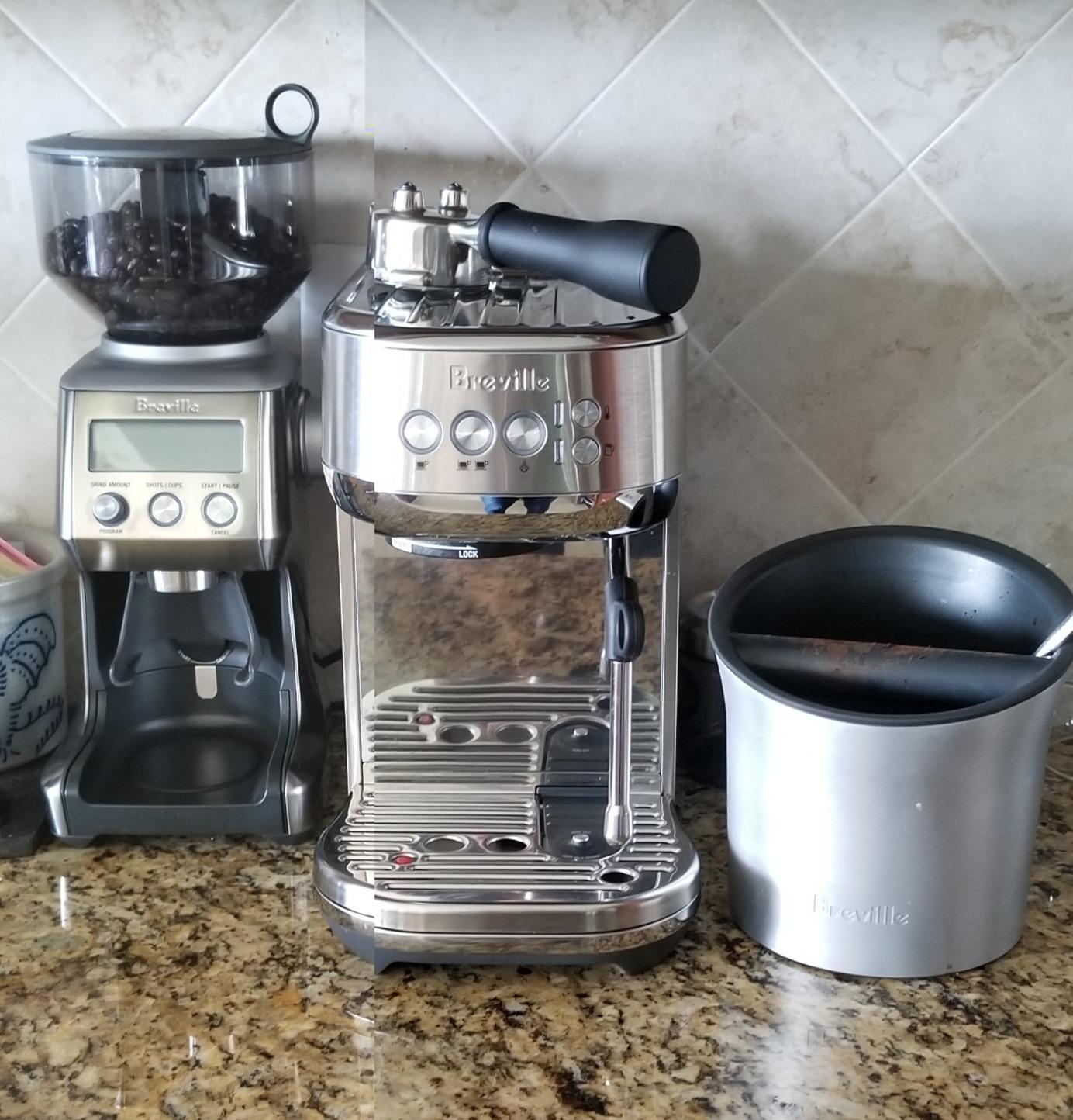 Breville BES500BSS Bambino Plus Espresso Machine, Brushed Stainless Steel customer photo 2