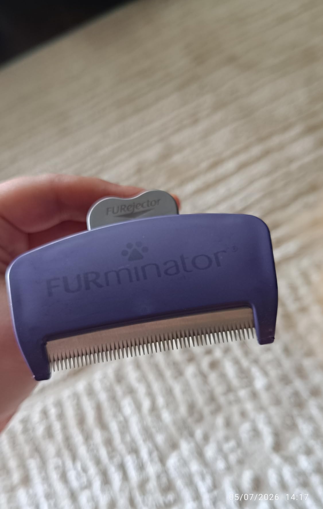 FURminator Medium to Large Cat deShedding Tool for Short Hair customer photo 2