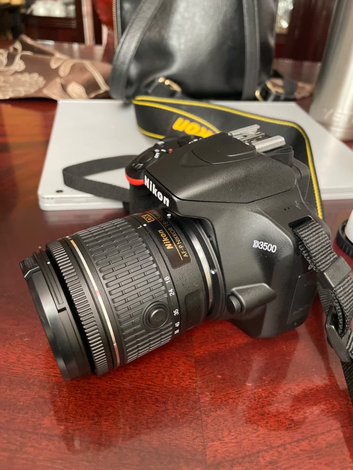 Nikon D3500 24.2MP DSLR Camera with AF-P DX NIKKOR 18-55mm f/3.5-5.6G VR Lens (1590B) – (Renewed) customer photo 2