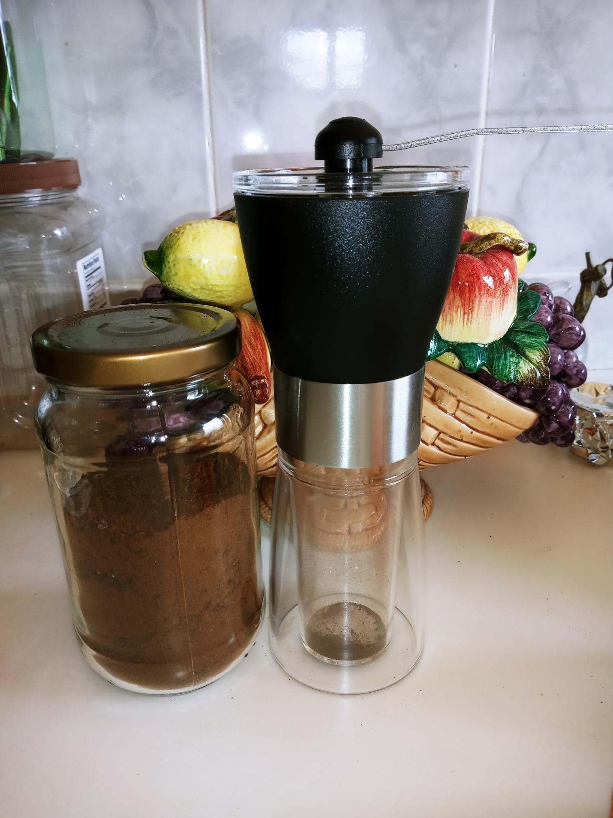 T-mark Manual Coffee Grinder, Portable Adjustable Coffee Grinder customer photo 2