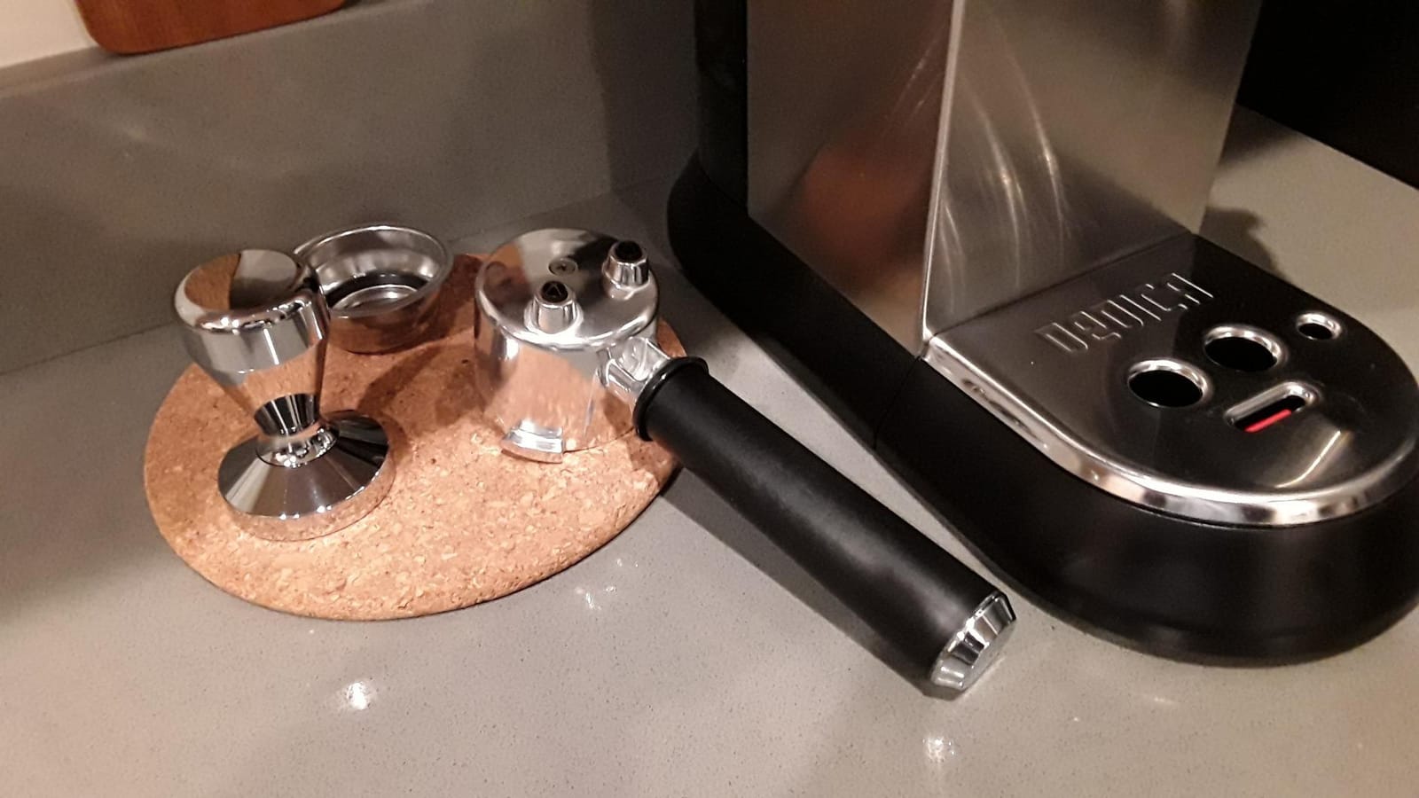 51mm Espresso Tamper, Solid Aluminum Alloy Coffee Tamper for 51mm Portafilter Espresso Machines customer photo 2
