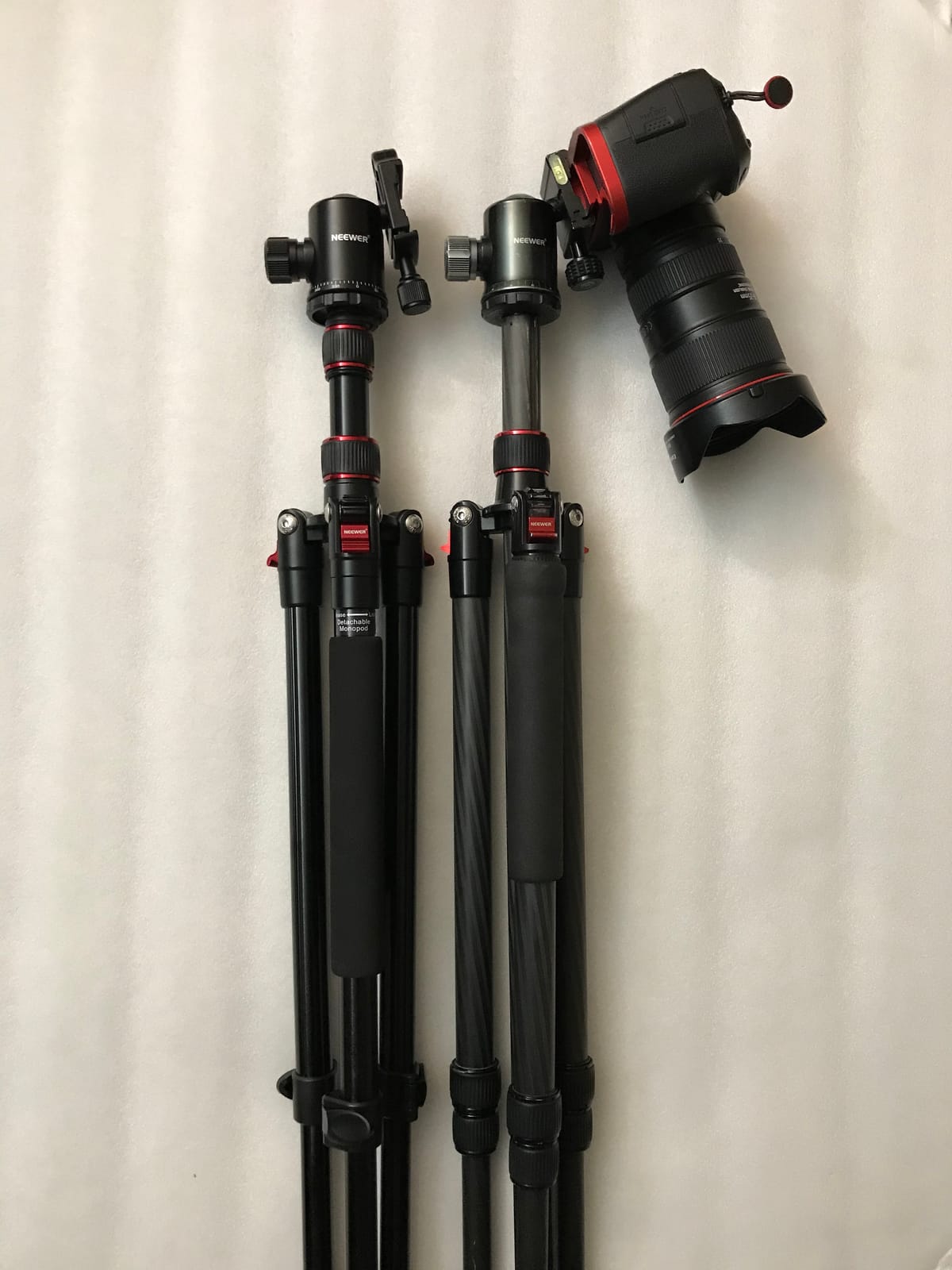 NEEWER 77 Inch Camera Tripod Monopod for DSLR & Phone, Aluminum, TP77 customer photo 2
