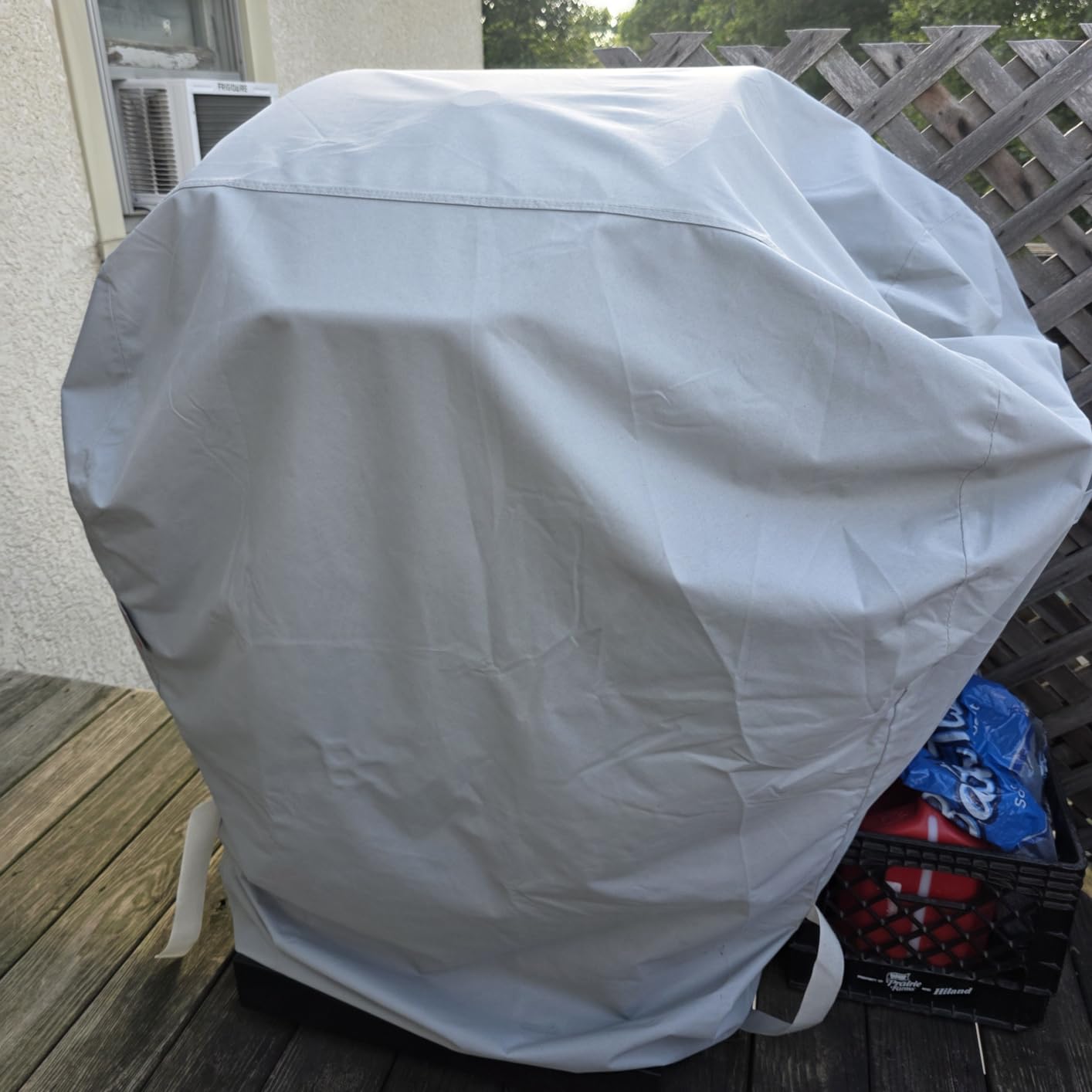 Turtle Life BBQ Grill Cover, 46 Inch Heavy Duty Waterproof Barbecue Gas Grill Covers for Flat Top Griddle, Anti-Fading Cover for Gas Grill, Black customer photo 2