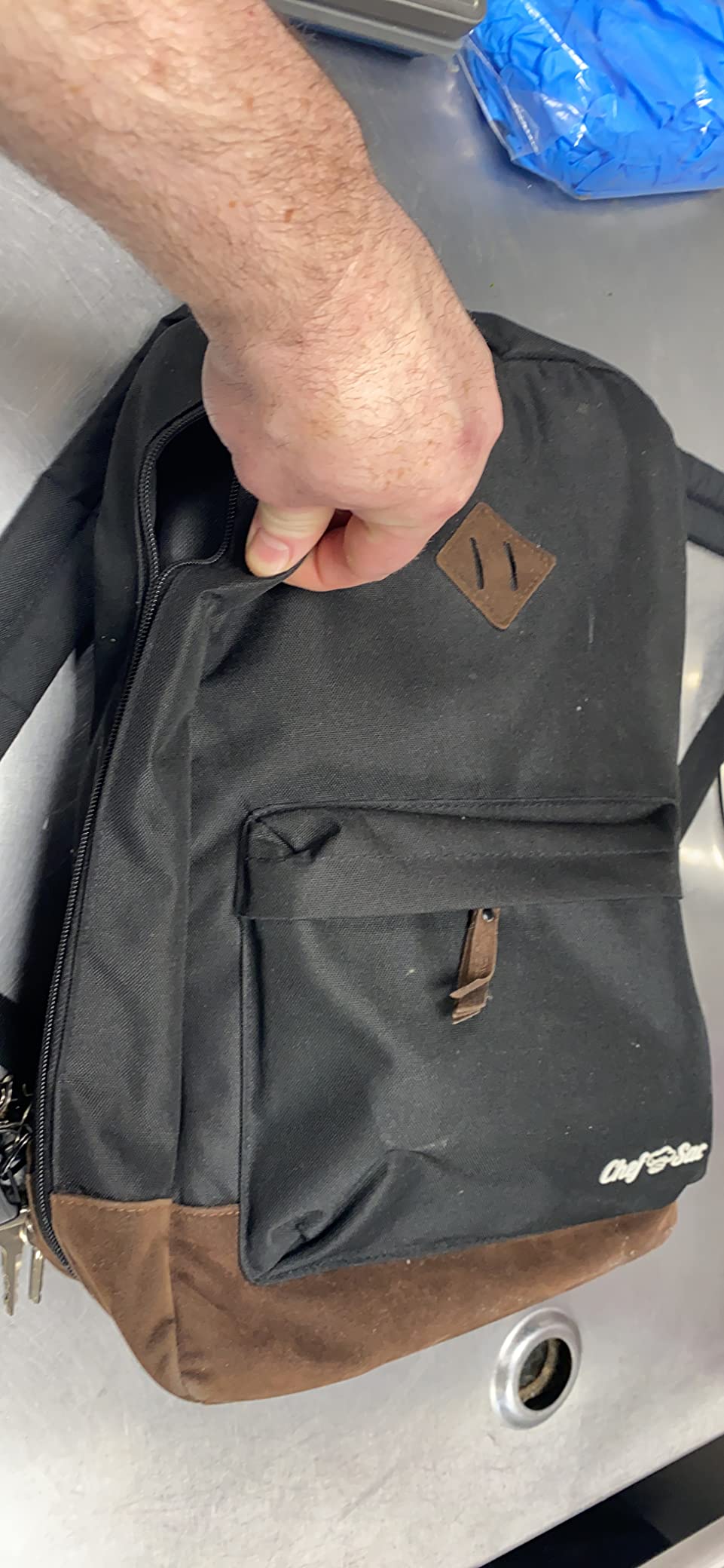 Chef Knife Backpack, Professional Knife Bag for Chefs and Culinary Students, Heritage Design, Reinforced Handles, YKK Zippers, Secure Knife Retention Panels, Durable Water-Resistant Fabric (Black) customer photo 2